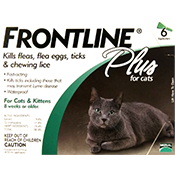 FRONTLINE Plus for Cats (6-Pack)